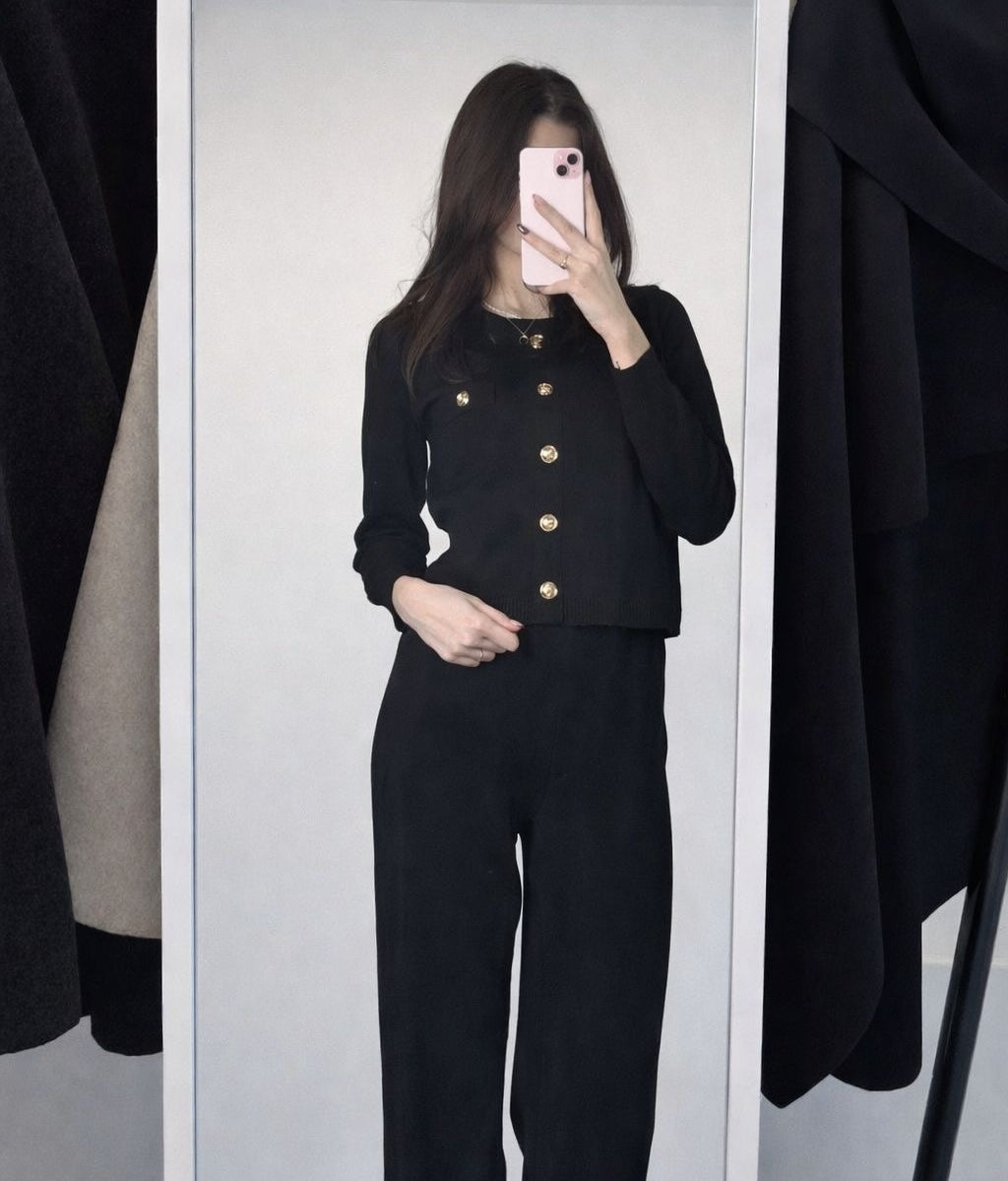 Ensemble côtelé chic - TU