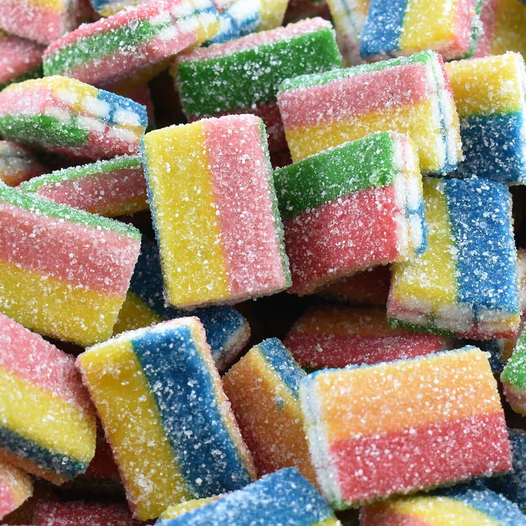 Briques Multicolor Sucré - 100g