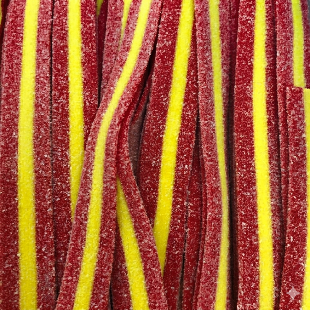 Rubans Fraise Citron - 100g