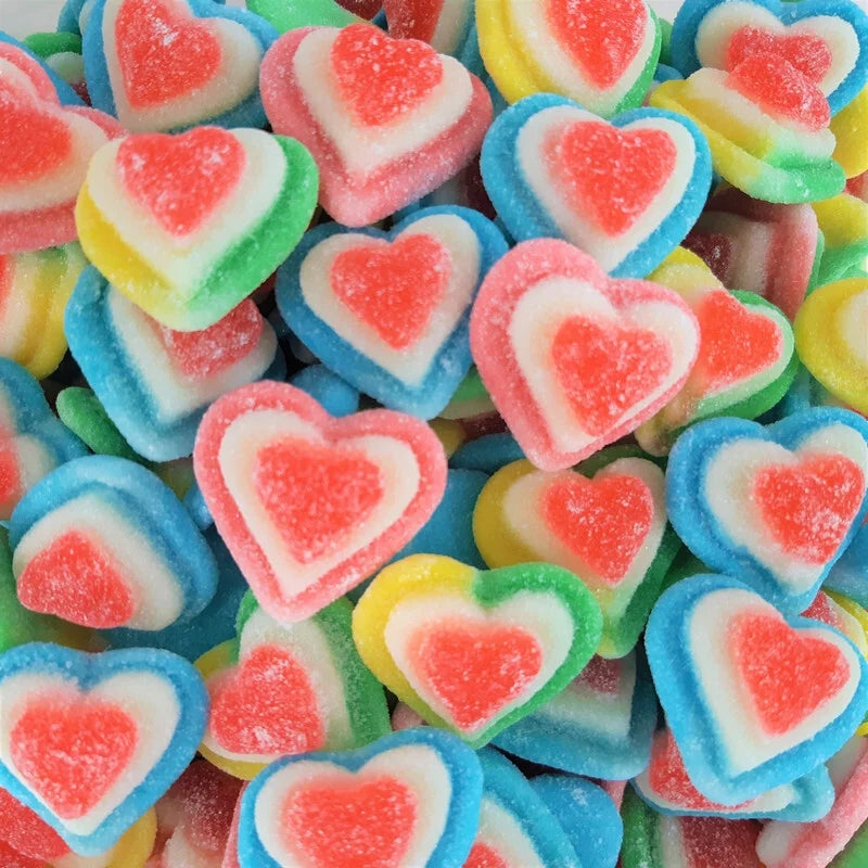 Coeurs 3D Sucrés - 100g