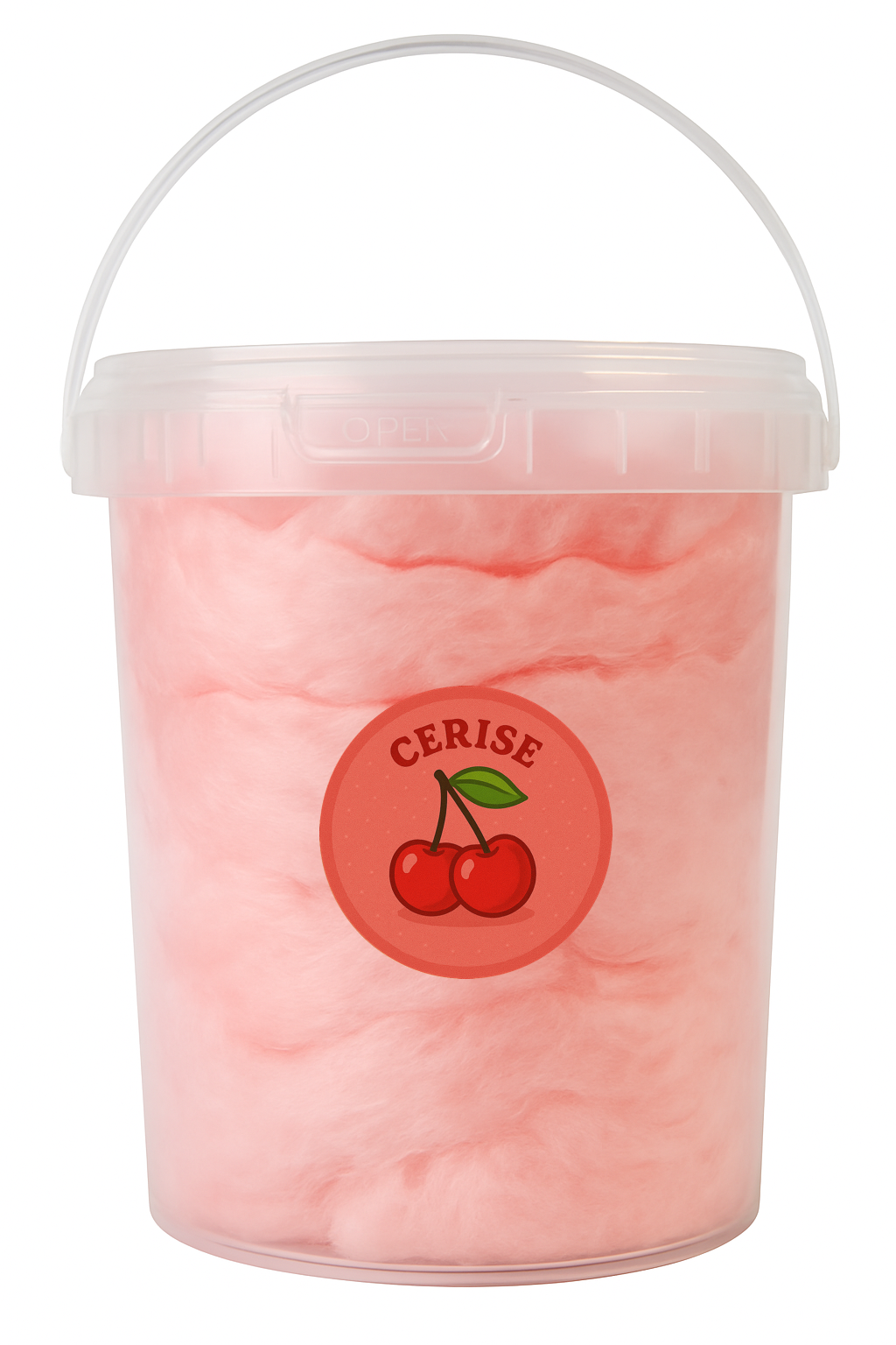 Barbe à papa Cerise