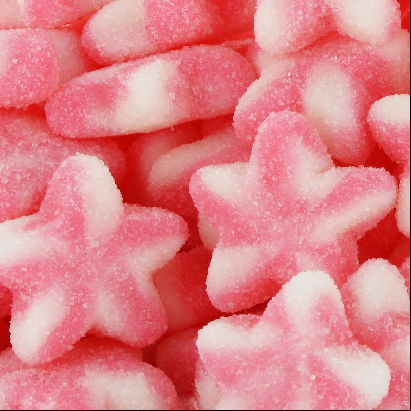 Étoiles Twists Fraise Sucrées - 100g