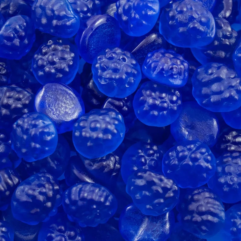 Framboises Lisses Bleues - 100g