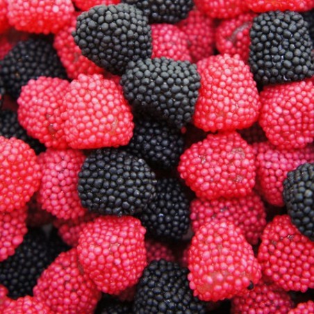 Mûres Perlées Rouge & Noir - 100g