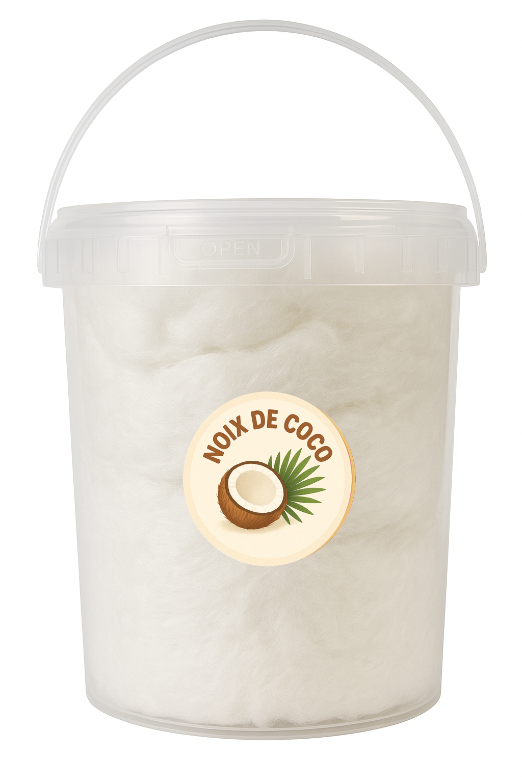 Barbe à papa Noix de Coco