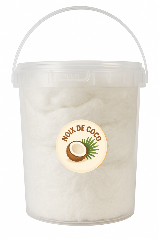 Barbe à papa Noix de Coco