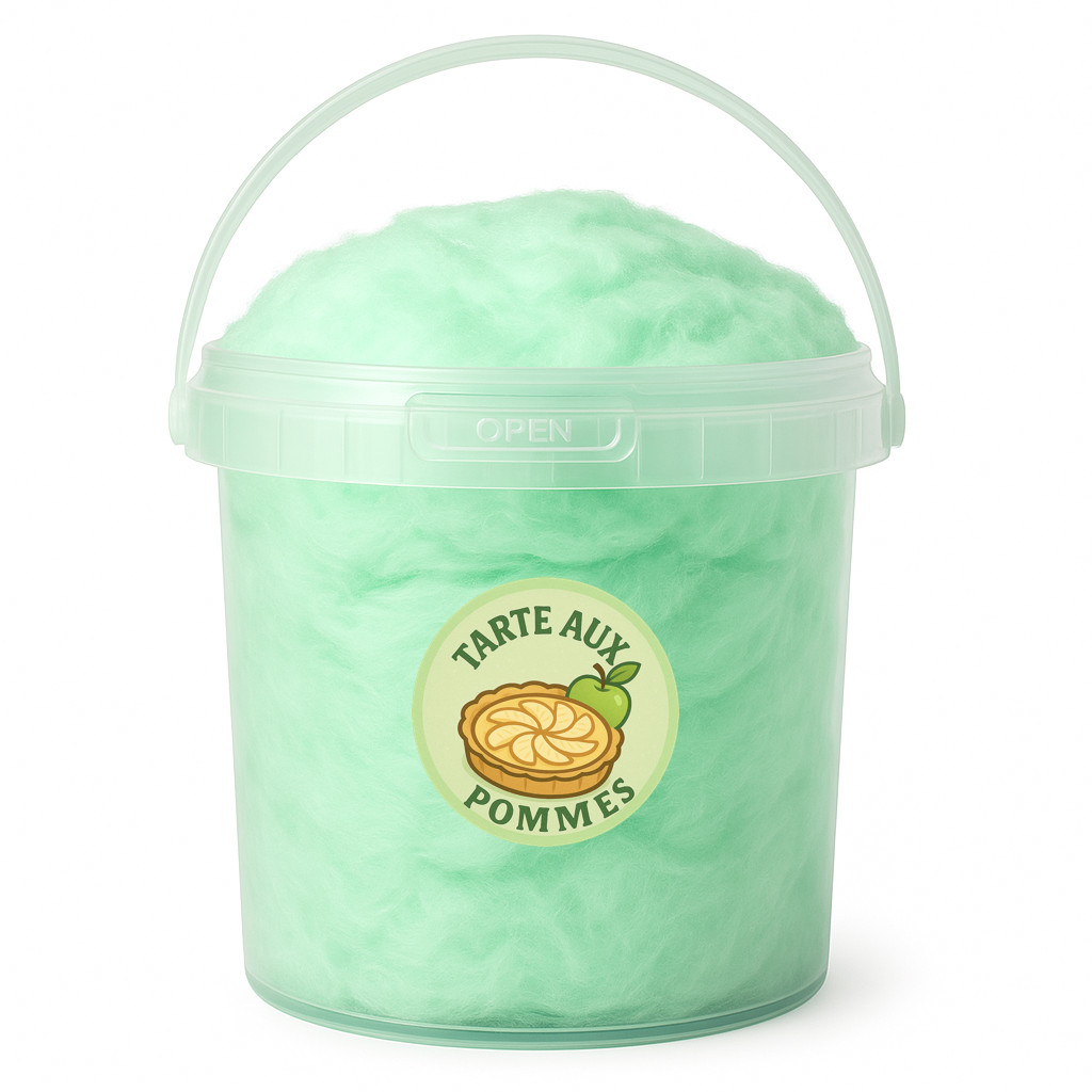 Barbe à papa Tartes Aux Pommes