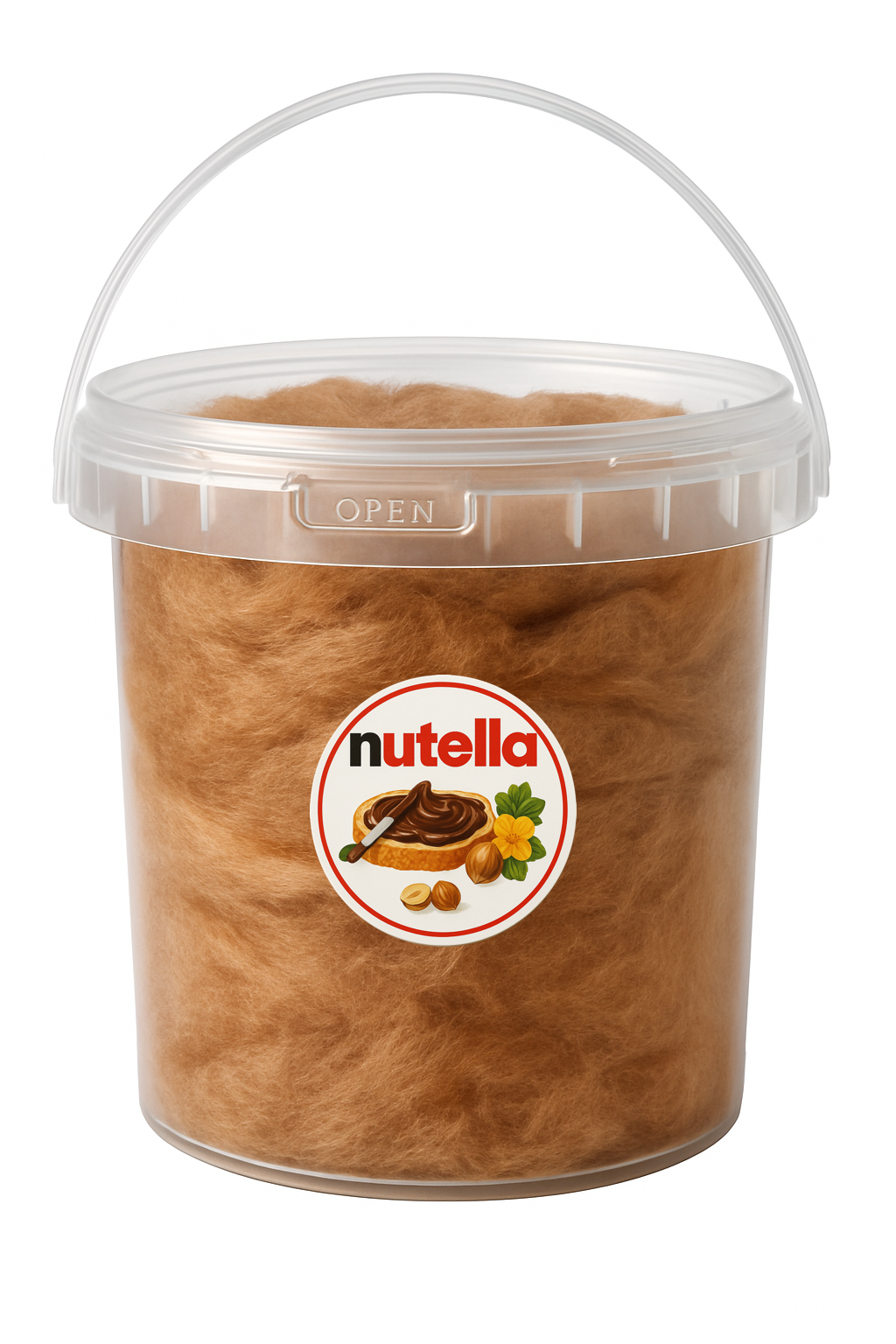 Barbe à papa Nutella