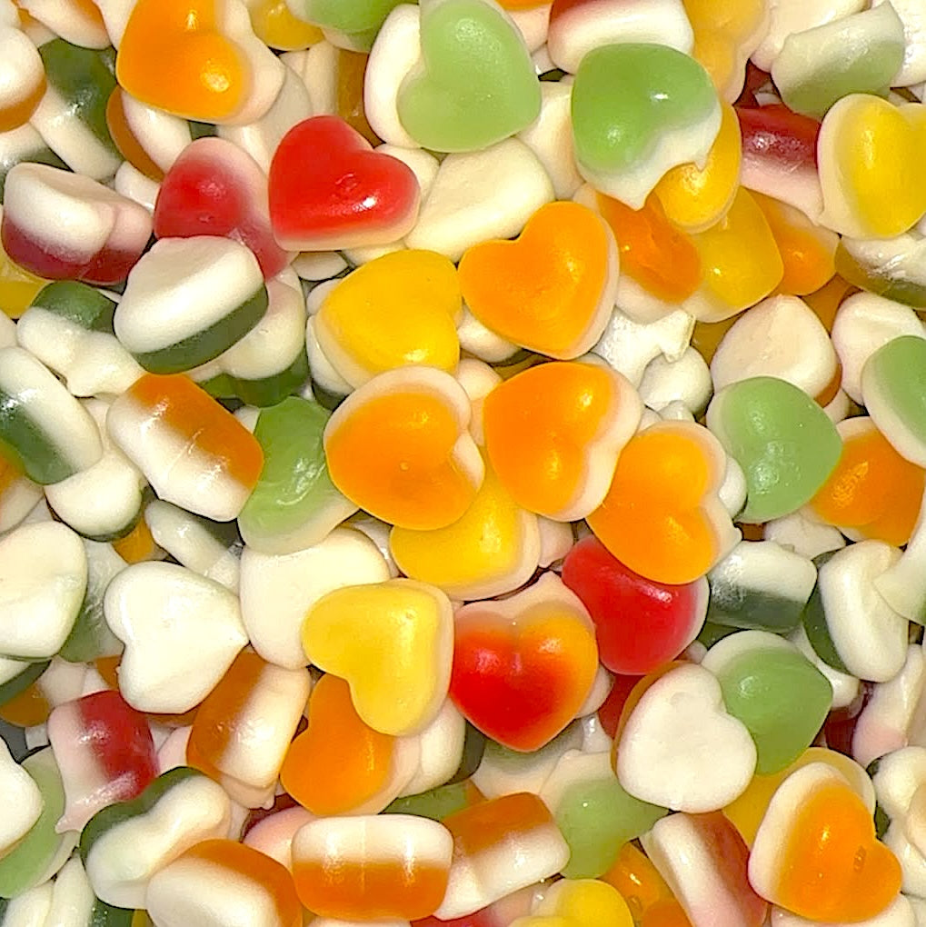Coeurs fruités Lisses - 100g