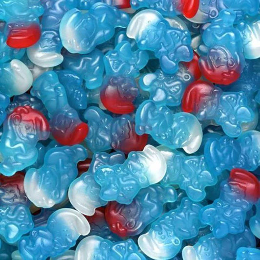 Haribo Schtroumpfs Vegan Lisses - 100g