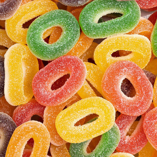 Assortiment Anneaux Acides - 100g
