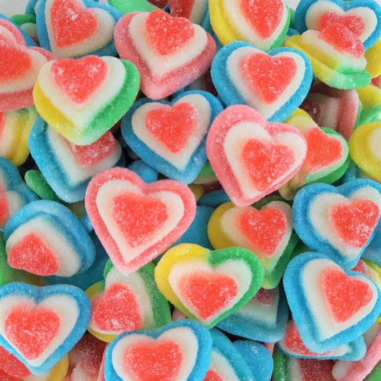 Coeurs 3D Sucrés - 100g