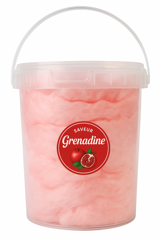 Barbe à papa Grenadine
