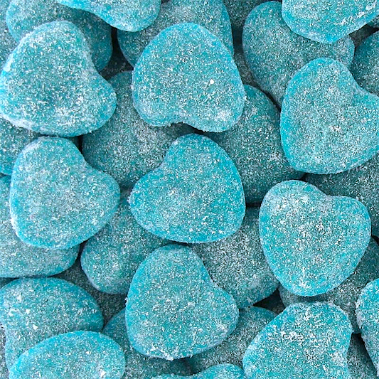 Coeurs Framboise Fourrés Sucrées - 100g