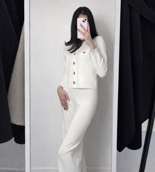 Ensemble côtelé chic - TU