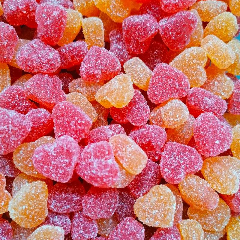 Mini Coeur Pêche & Cerise - 100g