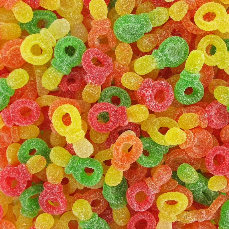 Tétines Fruités Sucré - 100g